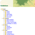 O Sistema Geodatabase do IPEF