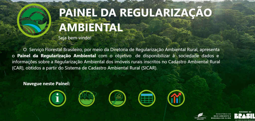 O Governo Federal lançou recentemente um portal chamado Painel da Regularização Ambiental em PowerBI para consulta dos dados do CAR agregados da forma que você quiser consultar. Clique na imagem abaixo e depois do quarto ícone (tabela) para consultar.