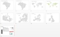 PORTUGAL: Shapefiles de todo o país 7 Pacote de mapas com Mapa Mundi, países da America do Sul, Europa, Ásia, Argentina, etc