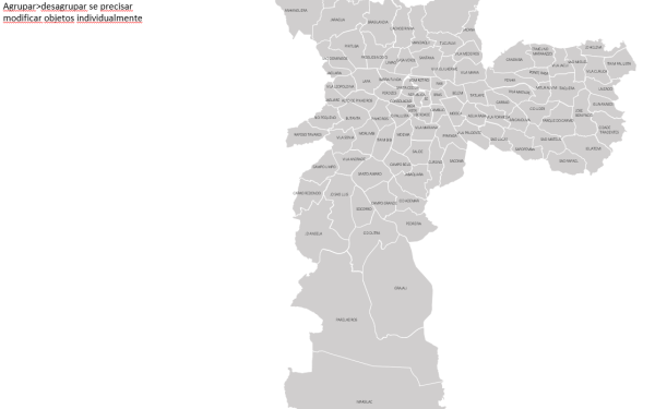 Região Metropolitana de São Paulo e Distritos – PowerPoint Editável