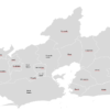 Mapa da região metropolitana do Rio de Janeiro e Bairros da Capital Carioca