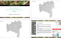 Novos produtos na nossa loja 14 Municípios da Bahía como objetos editáveis pptx