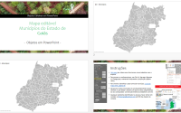 Novos produtos na nossa loja 13 Municípios de Goiás como objetos editáveis pptx