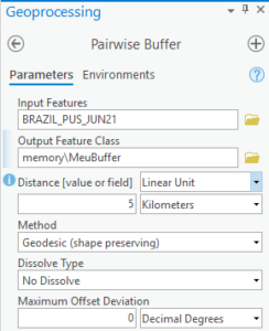 Pairwise tools e como trabalhar com layers em Memoria RAM