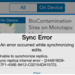 Acessar edições offline do ArcGIS Field Maps diretamente quando ele não sincroniza