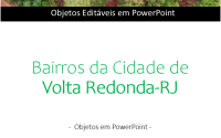 Mapa Digital dos Bairros de Volta Redonda RJ – PowerPoint Editável