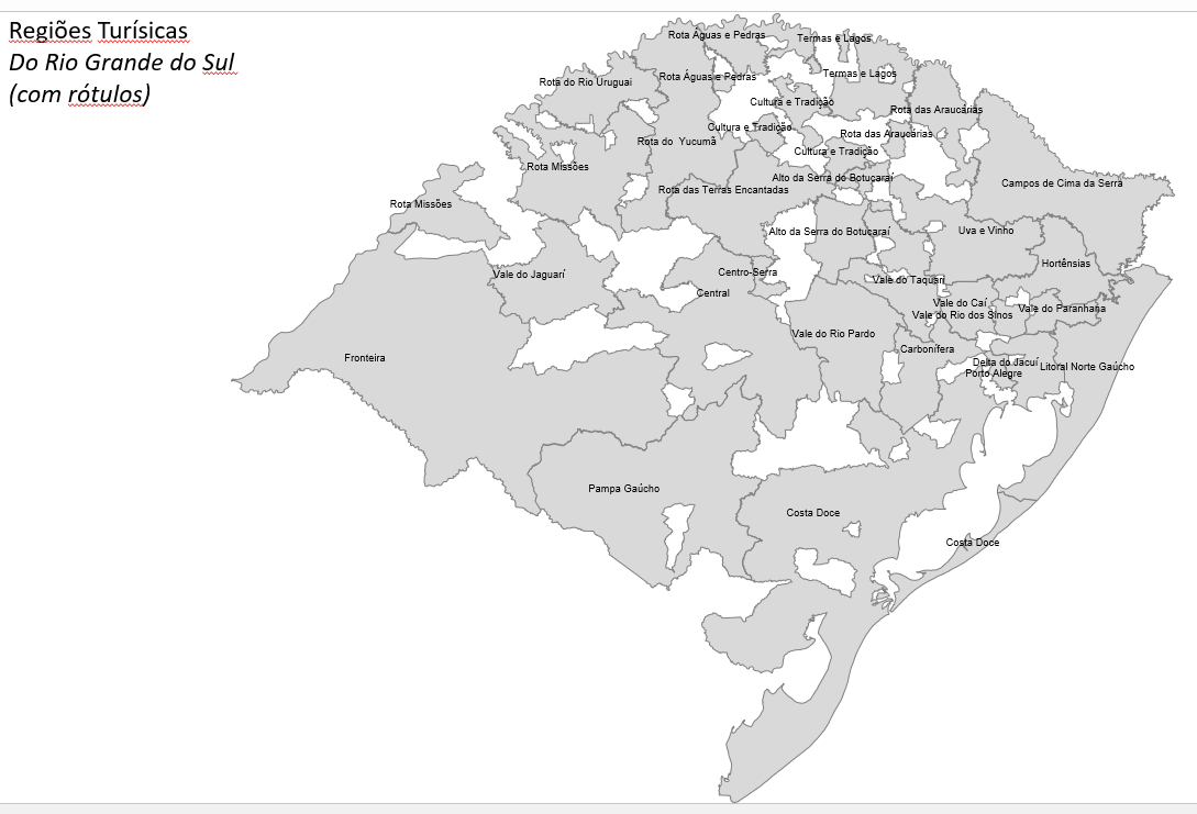 Mapa Digital da Serra Gaúcha e Regiões Turísticas do Rio Grande do Sul – PowerPoint Editável 9 image 1
