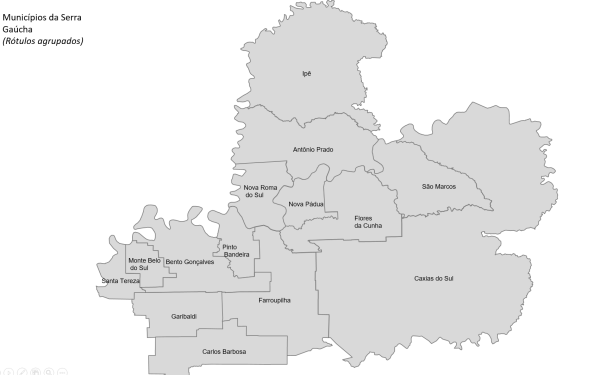 RS - Serra Gaúcha e Regiões Turísticas do Estado
