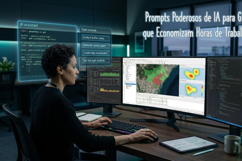 10 Prompts Poderosos de IA para GIS que Economizam Horas de Trabalho