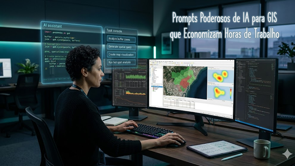 10 Prompts Poderosos de IA para GIS que Economizam Horas de Trabalho