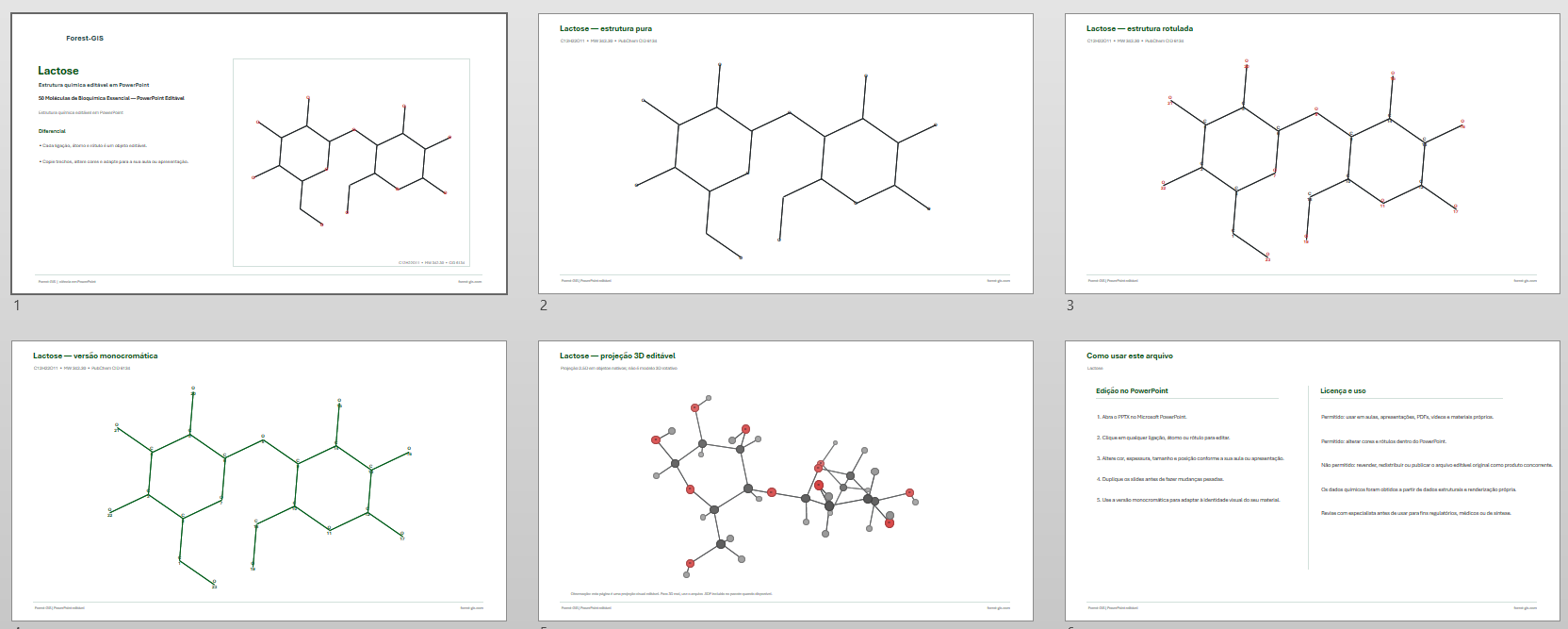 50 Moléculas de Bioquímica em PowerPoint Editável – Estruturas Químicas PPTX 3 50 Moléculas de Bioquímica em PowerPoint Editável – Estruturas Químicas PPTX - Imagem 3