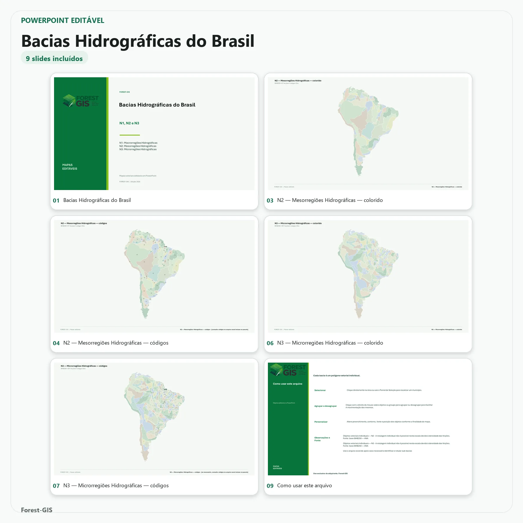 Mapa Hidrográfico do Brasil em PowerPoint Editável | DHN250 e BHB250 4 Mapa Hidrográfico do Brasil em PowerPoint Editável | DHN250 e BHB250 - Imagem 4