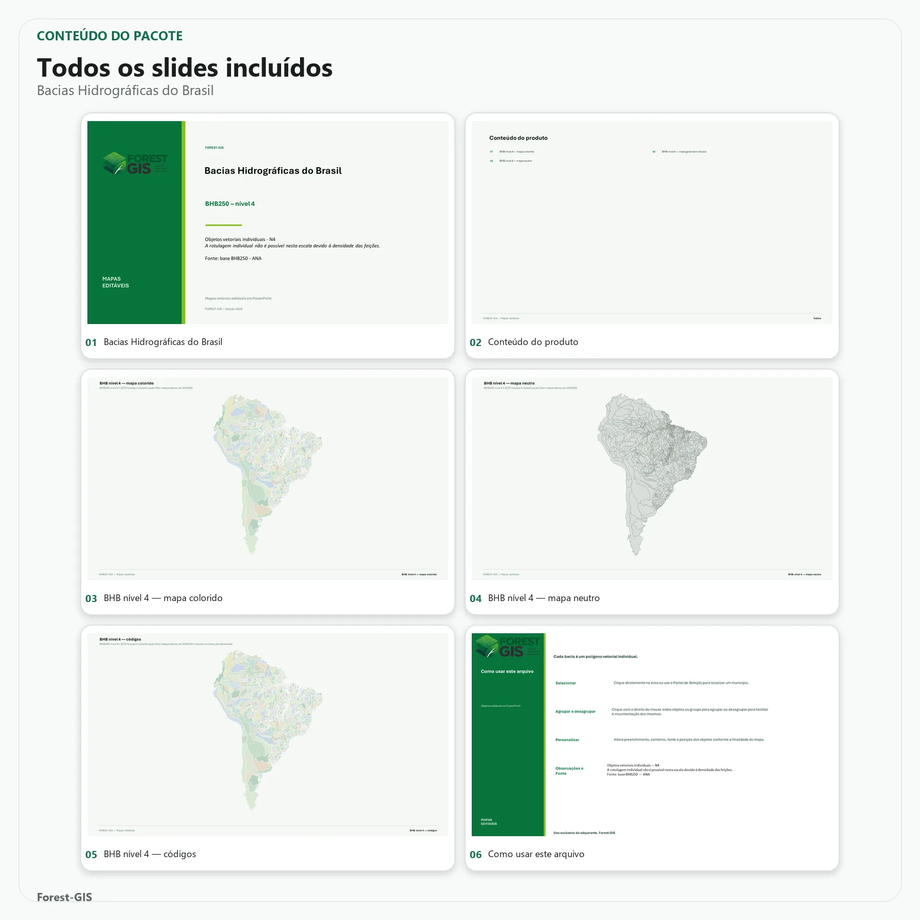 Mapa Hidrográfico do Brasil em PowerPoint Editável | DHN250 e BHB250 8 Mapa Hidrográfico do Brasil em PowerPoint Editável | DHN250 e BHB250 - Imagem 8