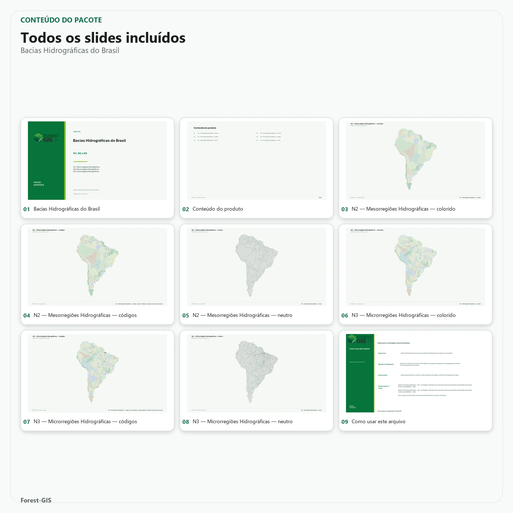 Mapa Hidrográfico do Brasil em PowerPoint Editável | DHN250 e BHB250 5 Mapa Hidrográfico do Brasil em PowerPoint Editável | DHN250 e BHB250 - Imagem 5