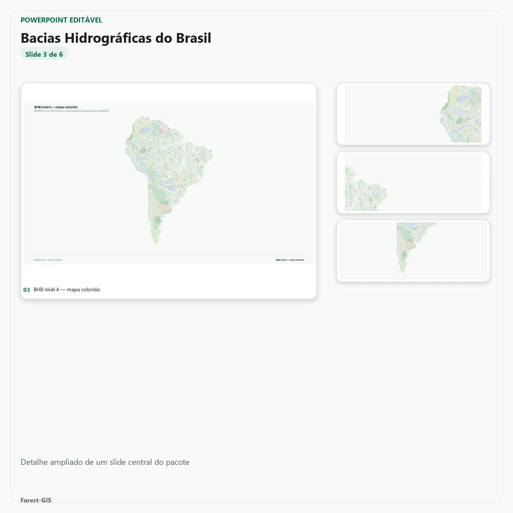 Mapa Hidrográfico do Brasil em PowerPoint Editável | DHN250 e BHB250 9 Mapa Hidrográfico do Brasil em PowerPoint Editável | DHN250 e BHB250 - Imagem 9