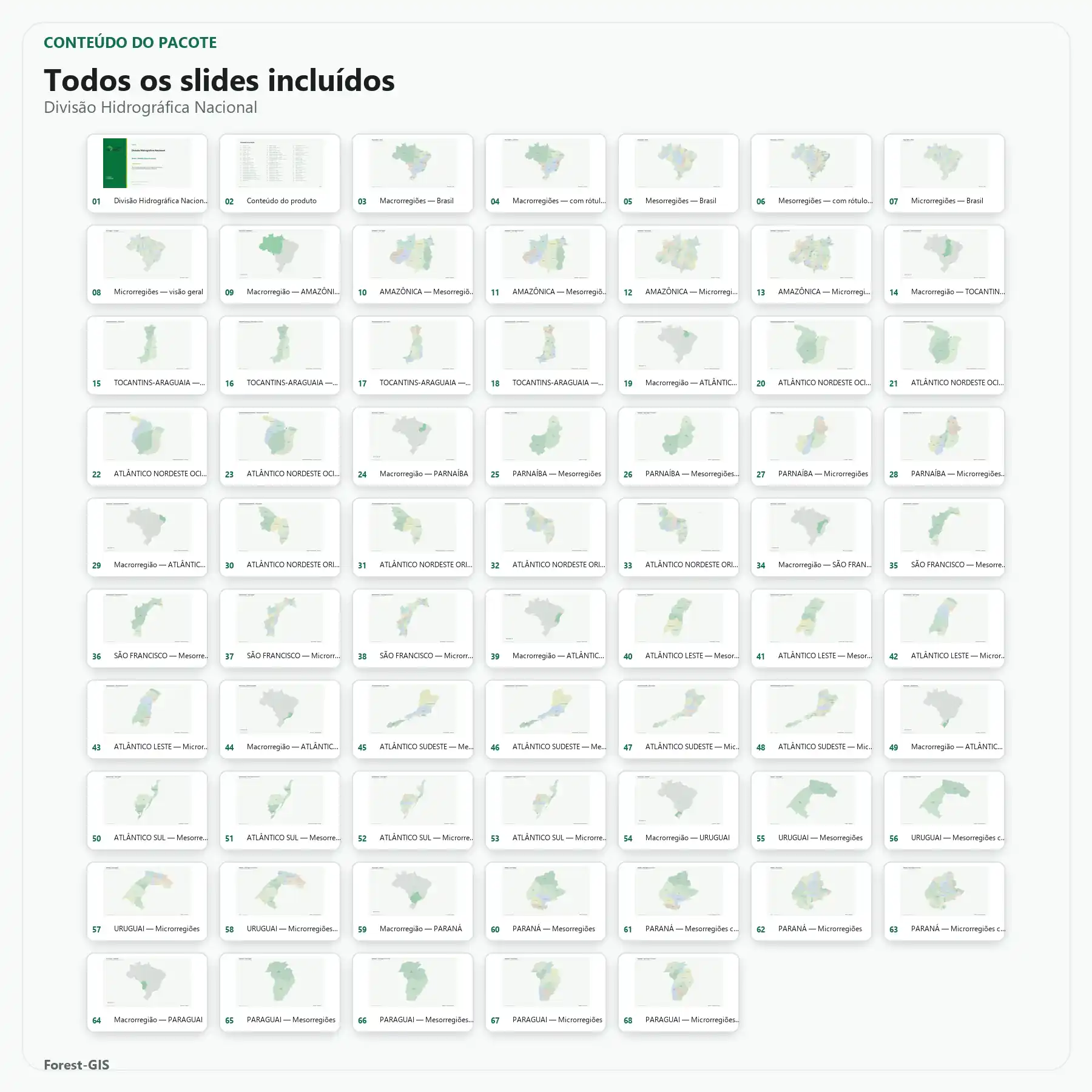 Mapa Hidrográfico do Brasil em PowerPoint Editável | DHN250 e BHB250 2 Mapa Hidrográfico do Brasil em PowerPoint Editável | DHN250 e BHB250 - Imagem 2