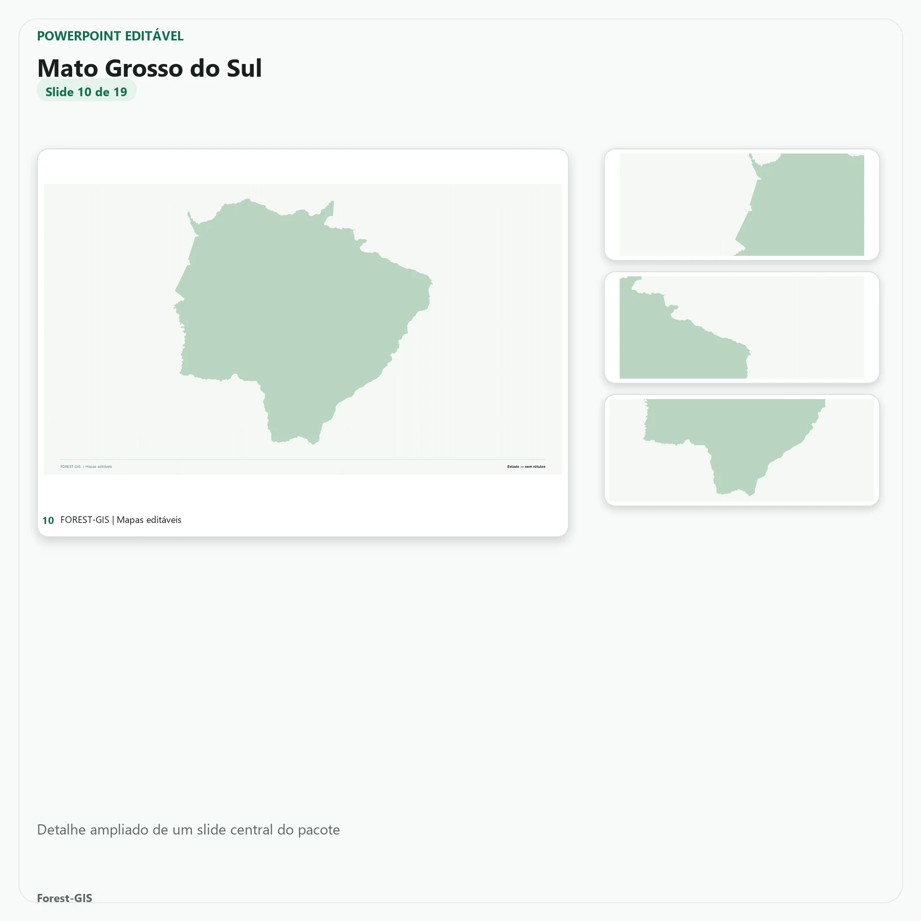 Mapas de Mato Grosso do Sul em PowerPoint Editável – Pacote Estadual Completo | IBGE 2025 3 Mapas de Mato Grosso do Sul em PowerPoint Editável – Pacote Estadual Completo | IBGE 2025 - Imagem 3